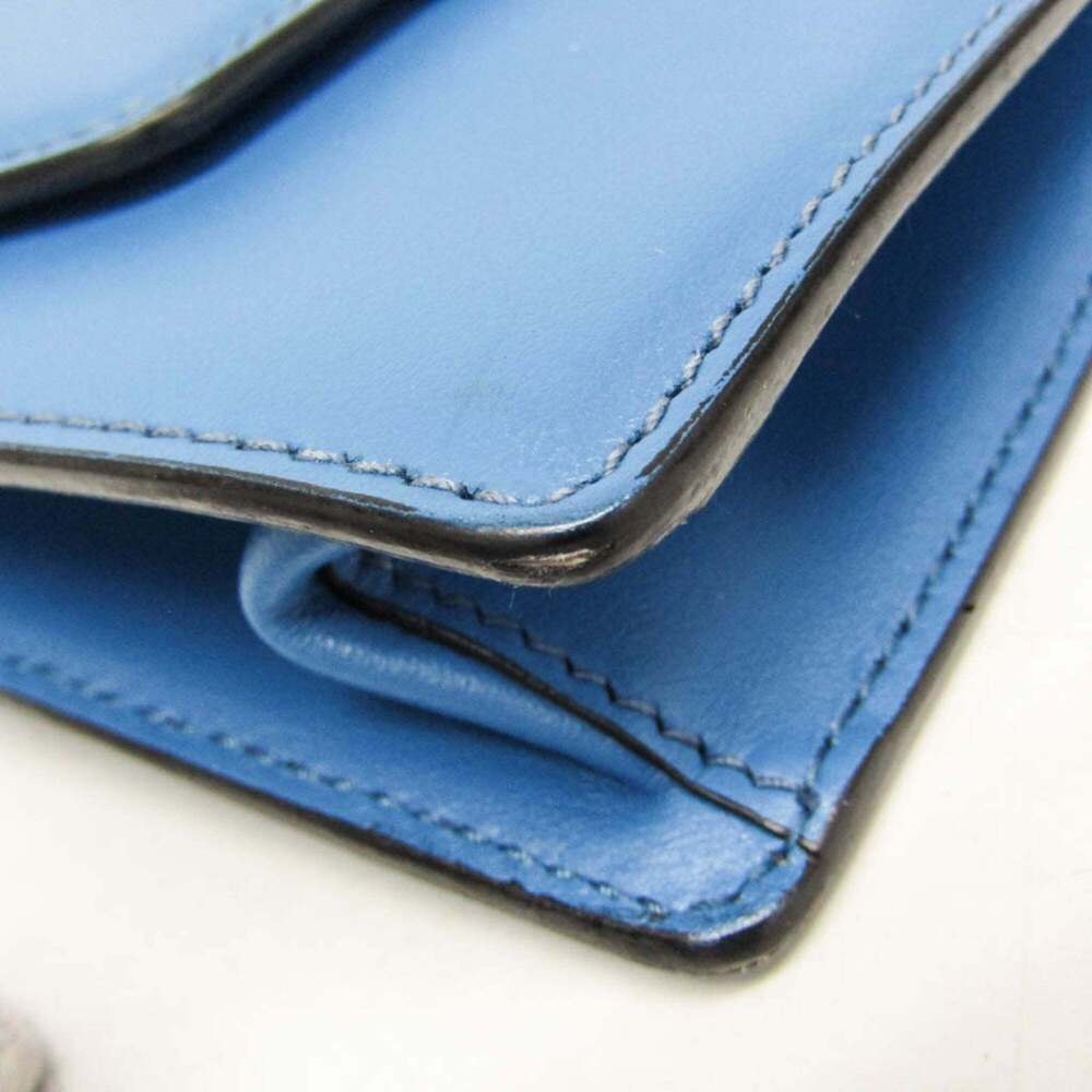 PRADA Blue Leather Shoulder Bag - Picture 5 of 16